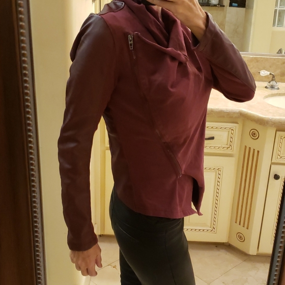[BLANKNYC] faux leather & cotton jacket, XS - Picture 4 of 16